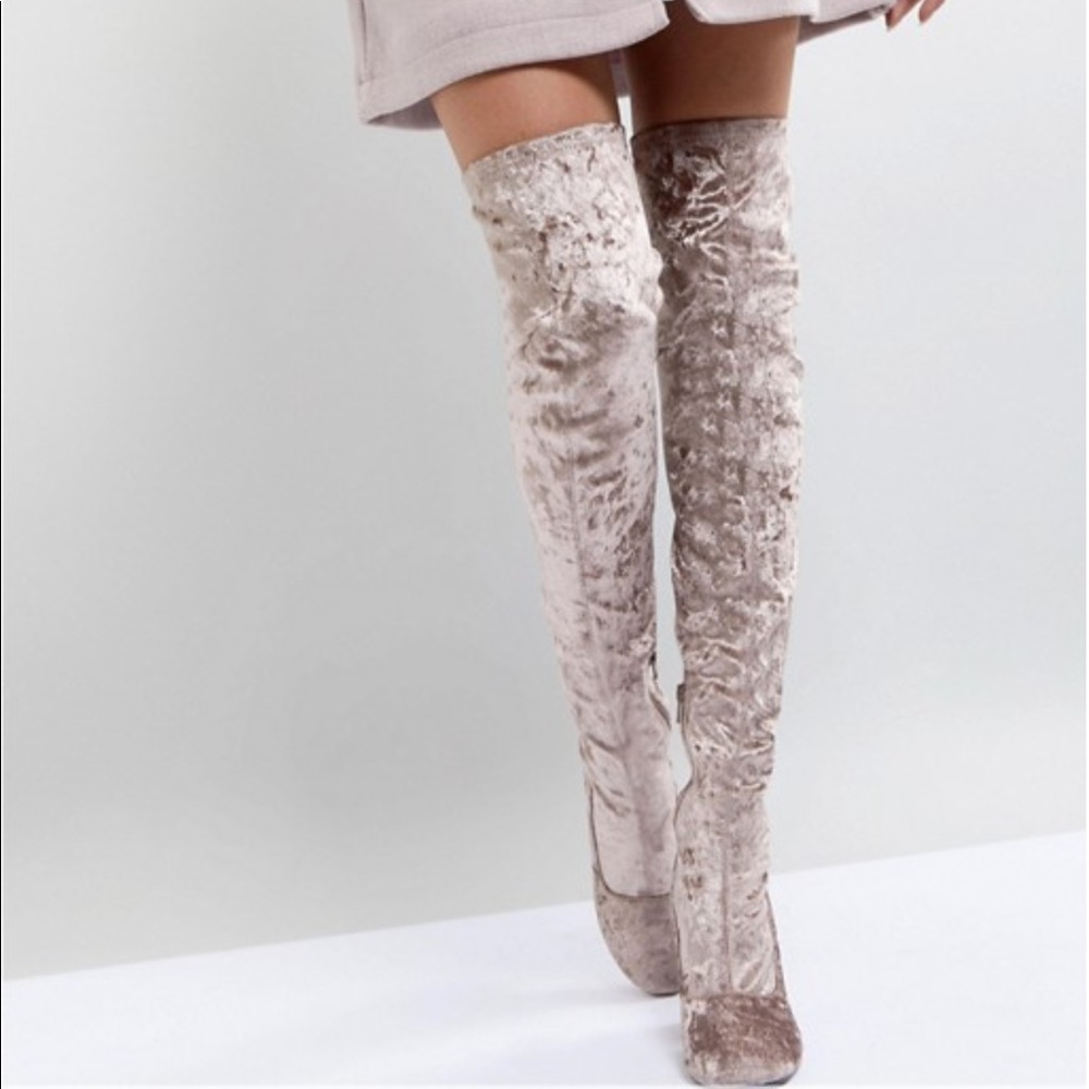 Over the knee boot.22” length